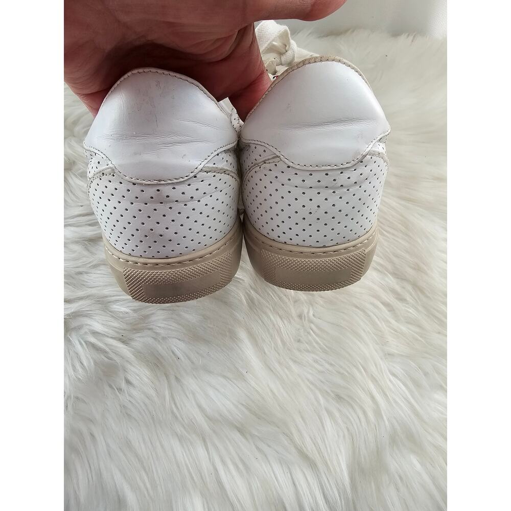 Zodic & Voltaire Womens white Sneakers leather lace up size 38 - Picture 6 of 9